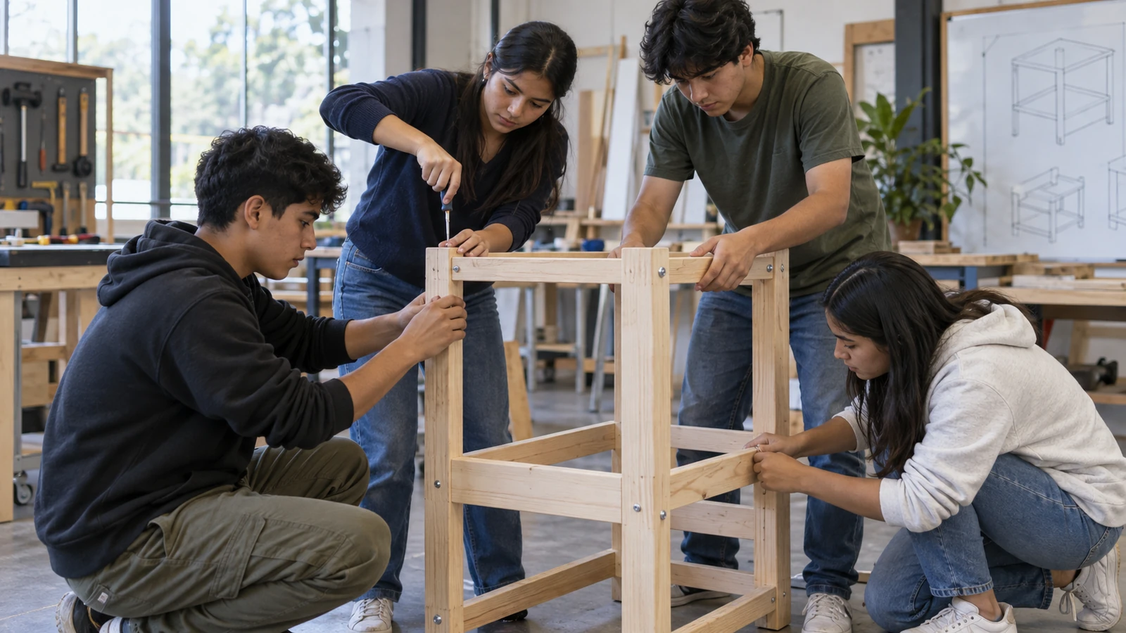 Estudiante UPES desarrollando competencias digitales