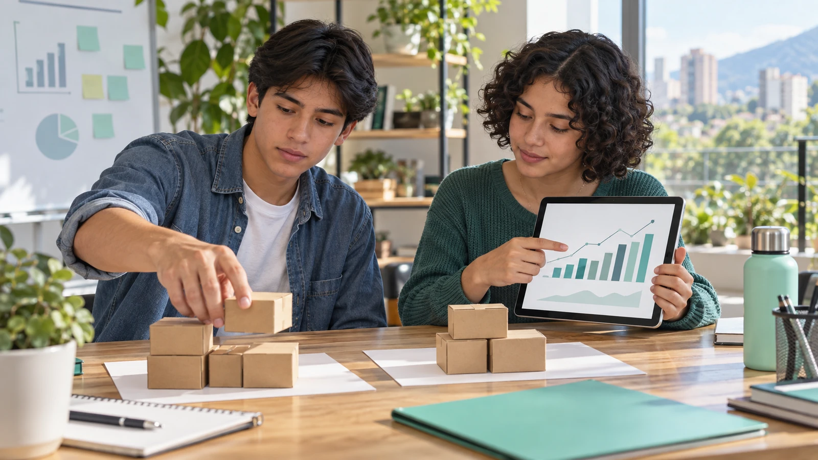 Estudiante UPES aprendiendo innovación y emprendimiento
